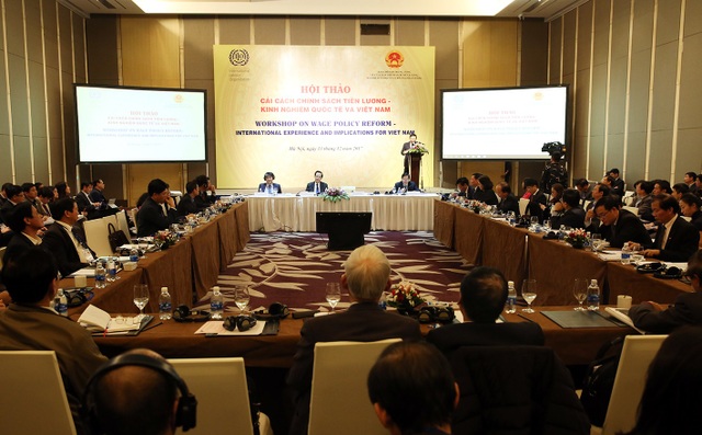 Nghịch lý “không phải cứ tăng lương là... lương tăng” - 1 Hội thảo nhằm tìm ra hướng thiết kế chế độ tiền lương phù hợp với điều kiện của Việt Nam