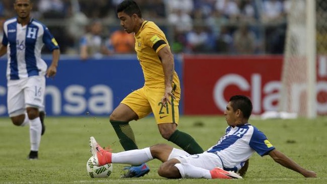 Australia chiếm ưu thế lớn để giành vé dự World Cup 2018 - 1 Australia hoà Honduras trên sân đối phương