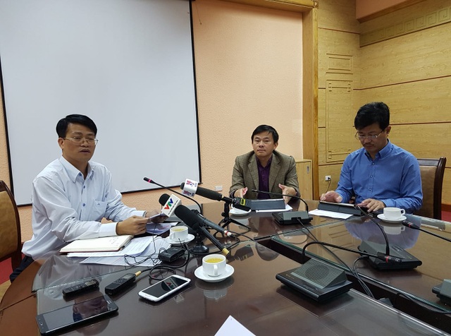 Bộ Y tế trả lời về luân chuyển cán bộ liên quan vụ VN Pharma - 1 Đại diện Bộ Y tế trong cuộc họp cung cấp thông tin báo chí liên quan vụ VN Pharma. Ảnh: H.Hải