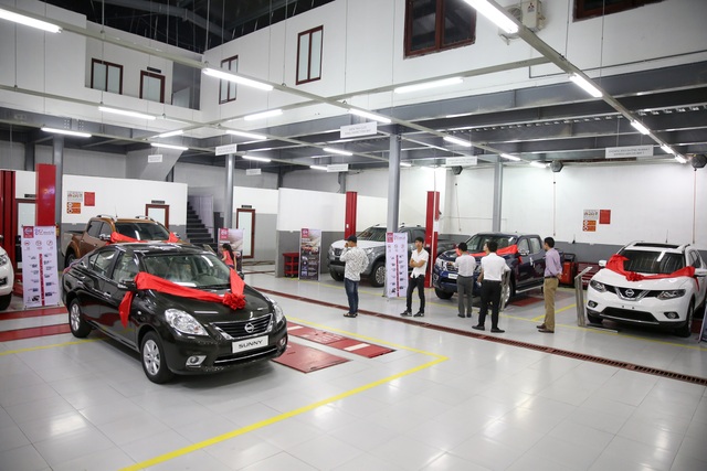 Nissan Việt Nam khai trương Đại lý 3S tại Lào Cai - 4 Khu vực xưởng dịch vụ của Đại lý Nissan Lào Cai