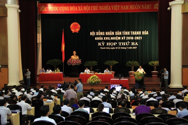Bí thư Thanh Hóa: “Giao tiền như thế thì... chết!” - 1 Kỳ họp thứ 3, HĐND tỉnh Thanh Hóa khóa XVII nhiệm kỳ 2016-2021