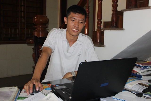 Gặp thí sinh đầu tiên trong cả nước đạt 30 điểm khối A - 2 Bí quyết học của Dũng là luôn để đầu óc thoái mái, không quá căng thẳng.