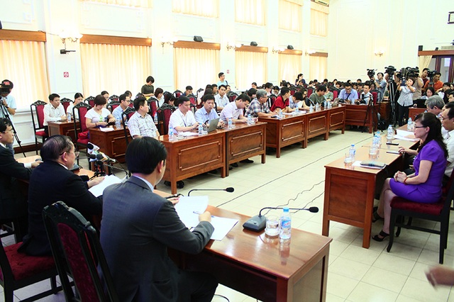 Số lượng thí sinh vi phạm ít, liệu có đáng tin cậy? - 1
Đông đảo phóng viên dự buổi họp báo kết thúc kỳ thi THPT quốc gia 2017