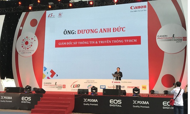 Canon Expo 2017 chính thức khai mạc, đánh dấu 15 năm tại Việt Nam - 3 Ông Dương Anh Đức, Giám đốc Sở Thông tin và Truyền thông TPHCM