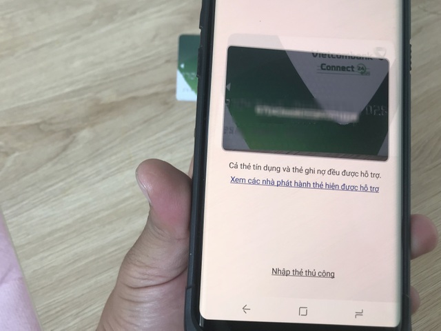 Dùng thử Samsung Pay tại Việt Nam: Nhanh và khá tiện - 2 Dùng thử Samsung Pay tại Việt Nam: Nhanh và khá tiện - 2