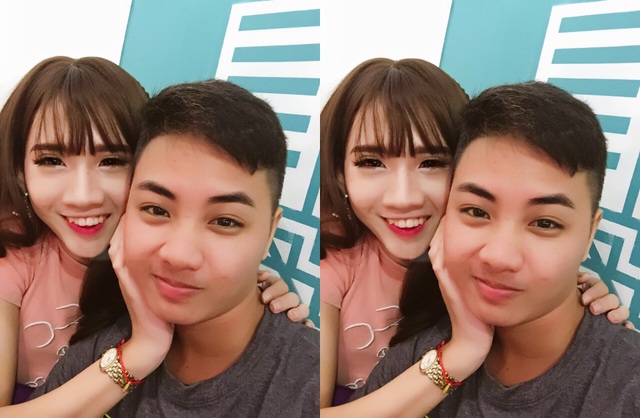 Minh Anh (trái) là người chuyển giới nữ còn Minh Khang (phải) là người chuyển giới nam.