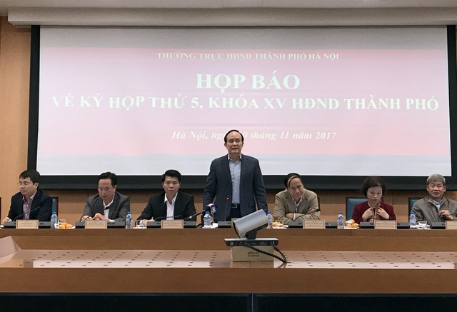 Hà Nội: Đã khởi tố, điều tra sai phạm các công trình của ông Lê Thanh Thản - 1
Quang cảnh buổi họp báo