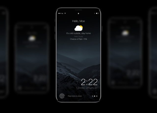 Apple sẽ đưa cảm biến vân tay mới hoàn toàn lên iPhone 8 - 1 Apple sẽ đưa cảm biến vân tay mới hoàn toàn lên iPhone 8 - 1