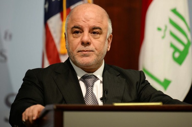 Iraq tuyên bố kết thúc cuộc chiến 3 năm chống IS - 1 Thủ tướng Iraq Haider al-Abadi (Ảnh: Getty)