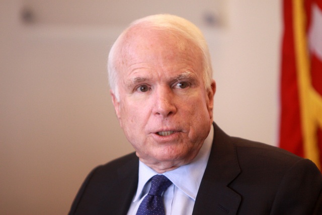 Thượng nghị sỹ John McCain. (Ảnh: National Interest)