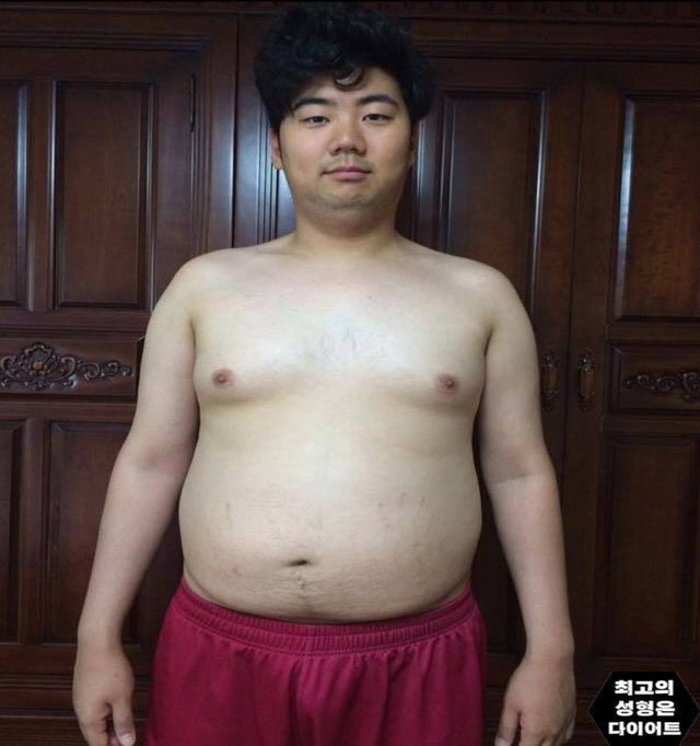 Từ 100 kg, chàng trai Hàn lột xác thành “hot boy 6 múi” | Báo Dân trí