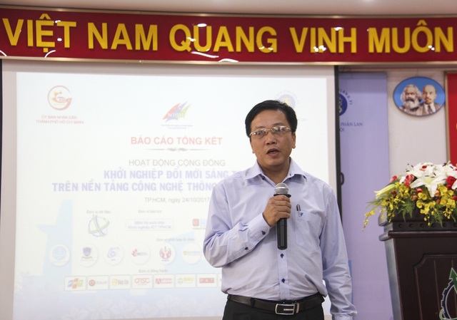 Cộng đồng khởi nghiệp là nền móng cho việc xây dựng thành phố sáng tạo - 1 Ông Nguyễn Khắc Thanh, Phó Giám đốc Sở Khoa học và Công nghệ TP.HCM