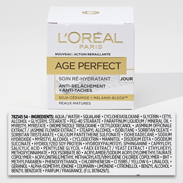 Pháp: Công bố 400 loại hóa mỹ phẩm có thành phần gây hại - 5
Kem dưỡng chống lão hóa L Oreal có Ethylhexyl, methoxycinnamate, BHT