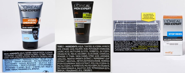 Pháp: Công bố 400 loại hóa mỹ phẩm có thành phần gây hại - 28
Gel tắm LOreal men có chứa Propylparaben, Butylparaben, Methylisothiazolinone và Kem chống nhăn LOreal men có Ethylhexyl, methoxycinnamate