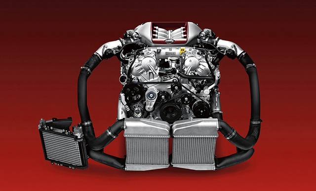Chiêm ngưỡng quá trình lắp ráp động cơ Nissan GT-R - 1 Động cơ trên chiếc Nissan GT-R Skyline 2017
