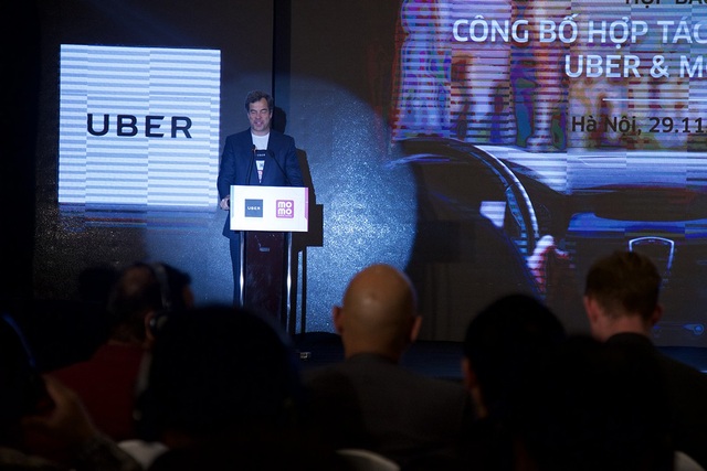 Người dùng ví điện tử Momo có thể thanh toán trên Uber - 4 Ông Brooks Entwistle,Tổng Giám đốc Kinh Doanh Uber khu vực Châu Á - Thái Bình Dương
