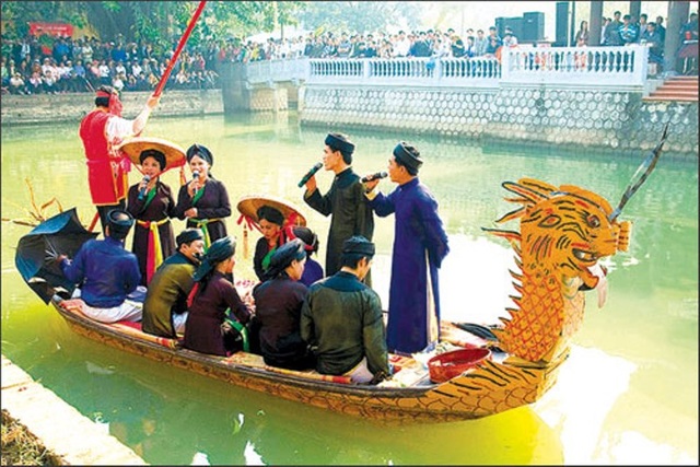 Các lễ hội Xuân không thể bỏ lỡ dịp Tết Nguyên đán - 2 Hội Lim được coi là nét kết tinh độc đáo của vùng văn hoá Kinh Bắc.