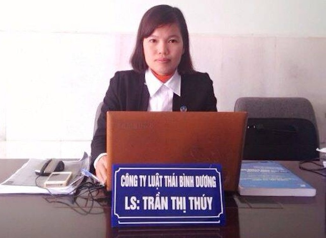 LS. Trần Thị Thúy - Công ty luật Hợp danh Thái Bình Dương.