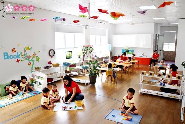 Phương pháp Giáo dục Montessori  Mầm non Amon Kindercare