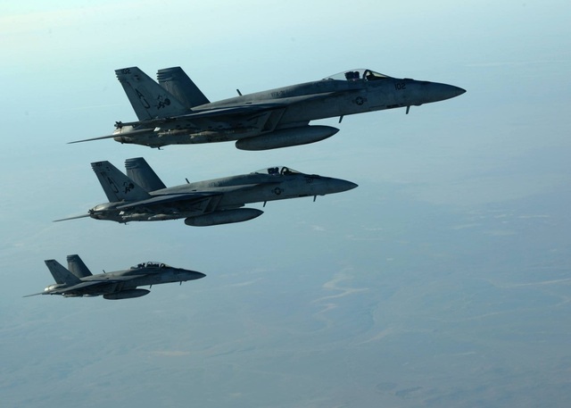 Mỹ bắn rơi máy bay quân đội Syria - 1
Máy bay F/A-18E của Mỹ. (Ảnh minh họa: US Air Force)