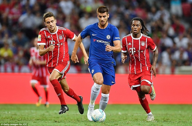 “Bom tấn” Morata ra mắt, Chelsea gục ngã trước Bayern Munich - 2 Morata có trận ra mắt Chelsea