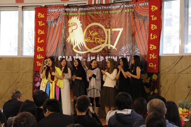 Du học sinh Nancy- Metz (Pháp) ấm áp sum vầy ngày Tết Việt - 6
Tiết mục giành giải Nhất cuộc thi Tài năng Lorraine