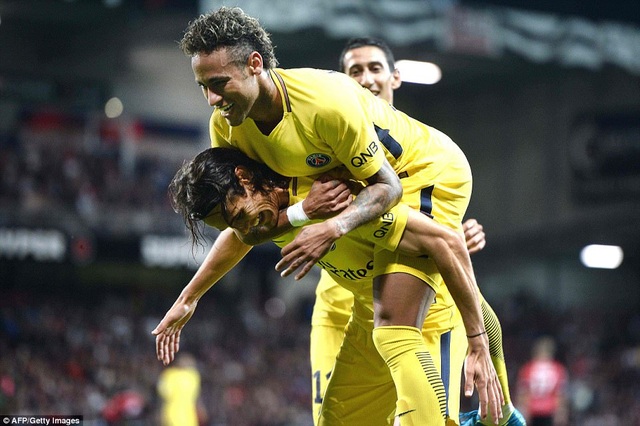 Neymar nổ súng ở trận ra mắt, PSG thắng giòn giã - 1 Neymar rực sáng trong trận ra mắt PSG