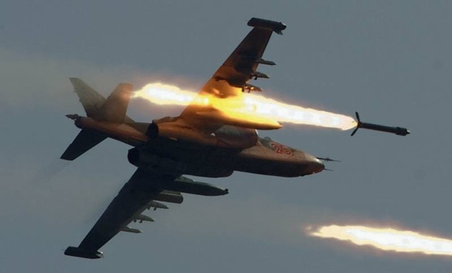 
Một máy bay Nga không kích ở Syria. (Ảnh: Sputnik)
