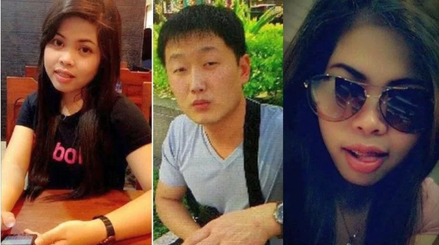 Người đàn ông bí ẩn lôi kéo nữ nghi phạm Indonesia vào nghi án Kim Jong-nam - 1
Nữ nghi phạm Indonesia Siti Aishah và nghi phạm Triều Tiên Ri Ji U có tên gọi James (giữa). (Ảnh: Getty)