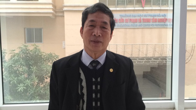 Cấp tiểu học sẽ không còn môn Lịch sử riêng biệt - 1 PGS.TS Nghiêm Đình Vỳ, thành viên nhóm biên soạn Chương trình SGK mới môn Lịch sử.