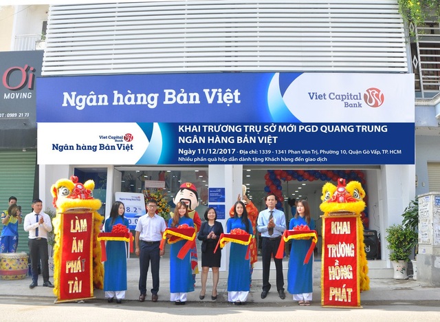 Ngân hàng Bản Việt - Phòng giao dịch Quang Trung Khai trương trụ sở mới - 1 Ngân hàng Bản Việt - Phòng giao dịch Quang Trung Khai trương trụ sở mới - 1