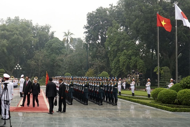 Chủ tịch nước đón Nhà vua Nhật Bản và Hoàng hậu - 3 Chủ tịch nước đón Nhà vua Nhật Bản và Hoàng hậu - 3