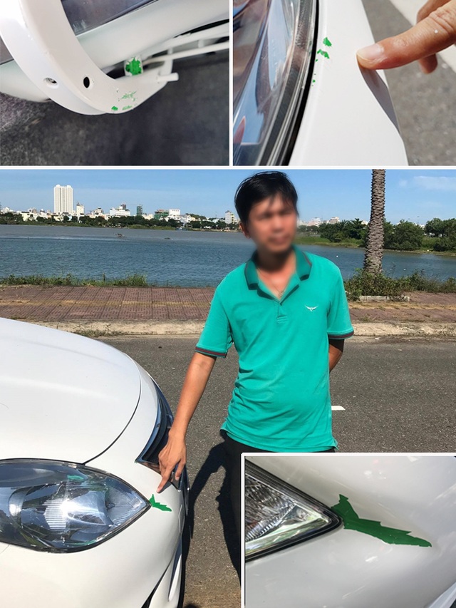 Nghi ngờ mua phải taxi “lên đời”, khách hàng đòi trả lại xe - 1
Xe Nissan Sunny bị bong lớp sơn bên ngoài để lộ sơn xanh bên trong