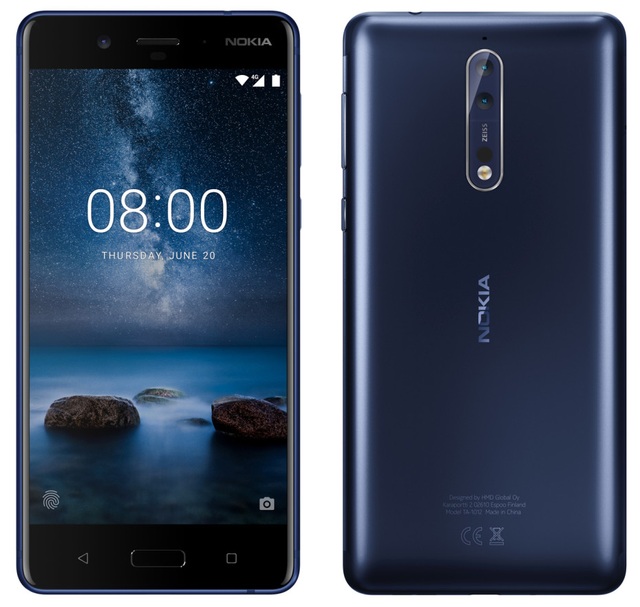 Điện thoại Android cao cấp đẹp ấn tượng của Nokia ra mắt ngày 31/7 - 1
Hình ảnh được cho là Nokia 8.