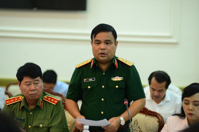 Thứ trưởng Bộ Quốc Phòng: Quân đội sẽ thôi làm kinh tế - 3 Thượng tướng Lê Chiêm cho biết, Bộ Quốc phòng đã chỉ đạo dừng tất cả các dự án trong sân golf Tân Sơn Nhất (Ảnh: Nguyễn Quang)