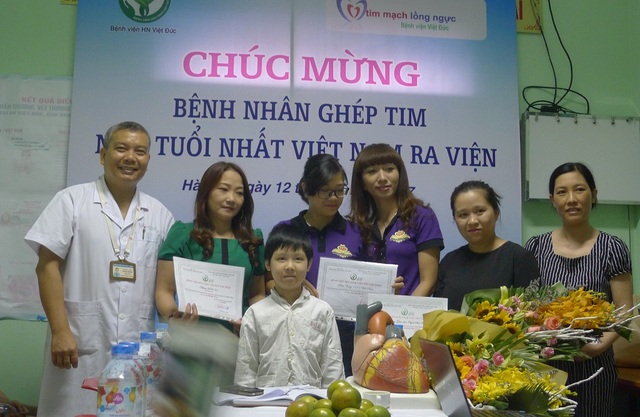 Bệnh nhân ghép tim nhỏ tuổi nhất Việt Nam được ra viện - 5 Bệnh nhân ghép tim nhỏ tuổi nhất Việt Nam được ra viện - 5