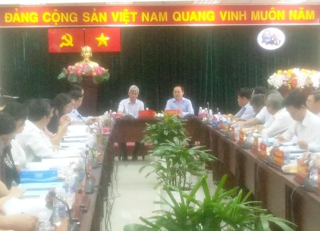 Tổ công tác làm việc tại UBND quận Gò Vấp