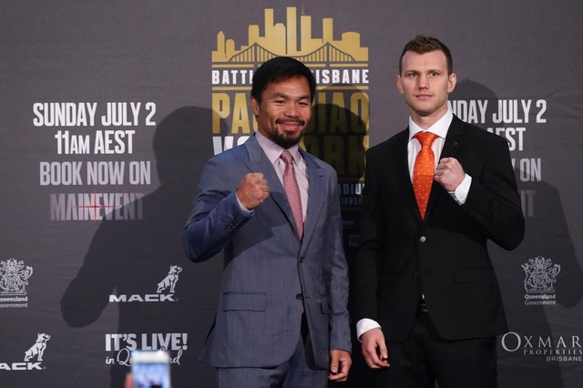 Manny Pacquiao đại chiến Jeff Horn, muốn tái đấu với Mayweather - 1 Manny Pacquiao được đánh giá cao hơn Jeff Horn trong cuộc chiến sắp tới