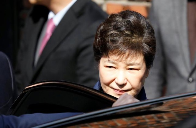 Bà Park Geun-hye chính thức bị bắt giam - 1
Cựu Tổng thống Park Geun-hye. (Ảnh: Reuters)
