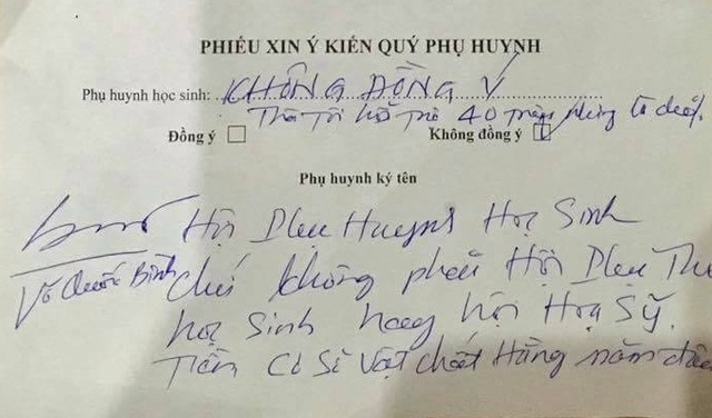 Ông bố viết đơn lên Chính phủ kiến nghị giải tán Hội Phụ huynh - 1 Anh Võ Quốc Bình, ông bố ở TPHCM đã thẳng thắn từ chối khi Hội phụ huynh lớp đề xuất đóng tiền lót sàn gỗ