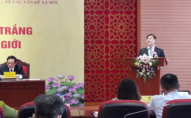 Chủ nhiệm UB Khoa học, Công nghệ & Môi trường Phan Xuân Dũng cho biết sẽ báo cáo các vấn đề nêu ra tại hội nghị lên lãnh đạo Quốc hội.