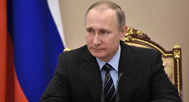 Tổng thống Putin ký sắc lệnh giúp người tỵ nạn Ukraina trở thành công dân Nga - 1 Tổng thống Nga Vladimir Putin (Ảnh: Kremlin)