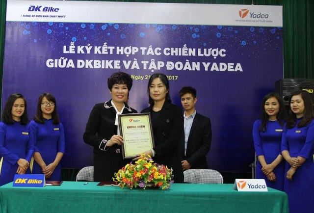 DKBike phân phối độc quyền xe điện YADEA và AIMA tại Việt Nam - 1
DKBIke được chỉ định là Nhà phân phối độc quyền các sản phẩm của YADEA tại thị trường Việt Nam.