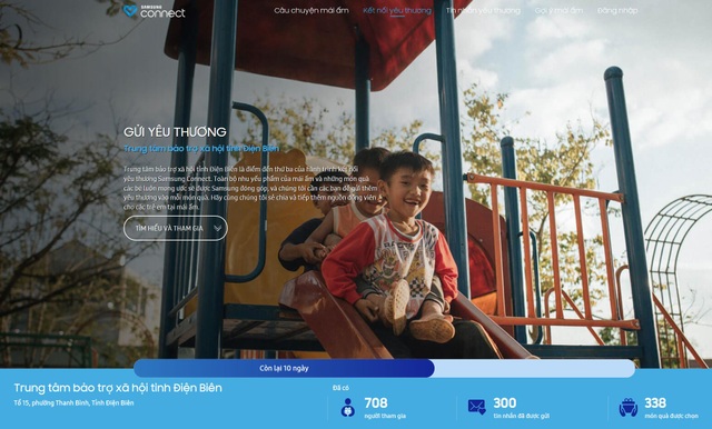 Khi công nghệ kết nối yêu thương - 1 Dự án Samsung mang đến sự lan tỏa yêu thương trong cộng đồng với hơn 700 người tham gia cho mái ấm Điện Biên