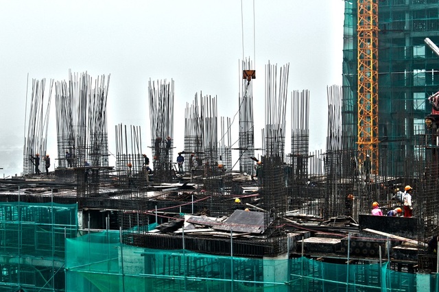 An Bình City vượt tiến độ, chính thức cất nóc tòa A5 - 1 An Bình City vượt tiến độ, chính thức cất nóc tòa A5 - 1