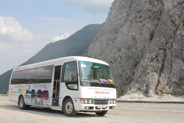 FUSO Rosa - Giấc mơ Nhật đã đến thật gần với khách hàng Việt Nam - 1 Chiếc xe FUSO ROSA mang đậm chất Nhật xuất hiện trên khắp nẻo đường cả nước