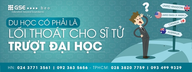 Du học có còn là lối thoát cho sĩ tử trượt Đại học? - 1 Du học có còn là lối thoát cho sĩ tử trượt Đại học? - 1