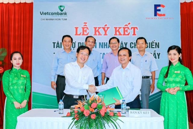 Vietcombank tài trợ 177 tỷ đồng cho dự án của Fococev ở địa bàn Tây Nguyên - 1 Vietcombank tài trợ 177 tỷ đồng cho dự án của Fococev ở địa bàn Tây Nguyên - 1