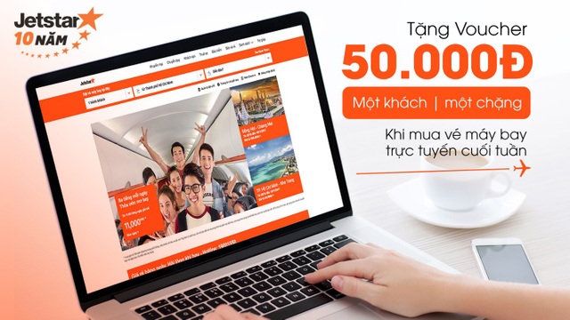 Jetstar Pacific: "Tặng voucher 50.000 đồng khi mua vé máy bay trực tuyến cuối tuần" - 1 Thời gian áp dụng: Từ ngày 3 - 30.11.2017 (Chương trình có thể được kéo dài hơn).