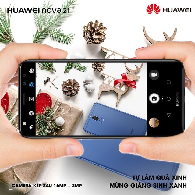 Bí quyết chụp hình đẹp lung linh đêm Giáng sinh - 1 Bộ đôi camera kép cho những bức hình Giáng sinh đầy nghệ thuật